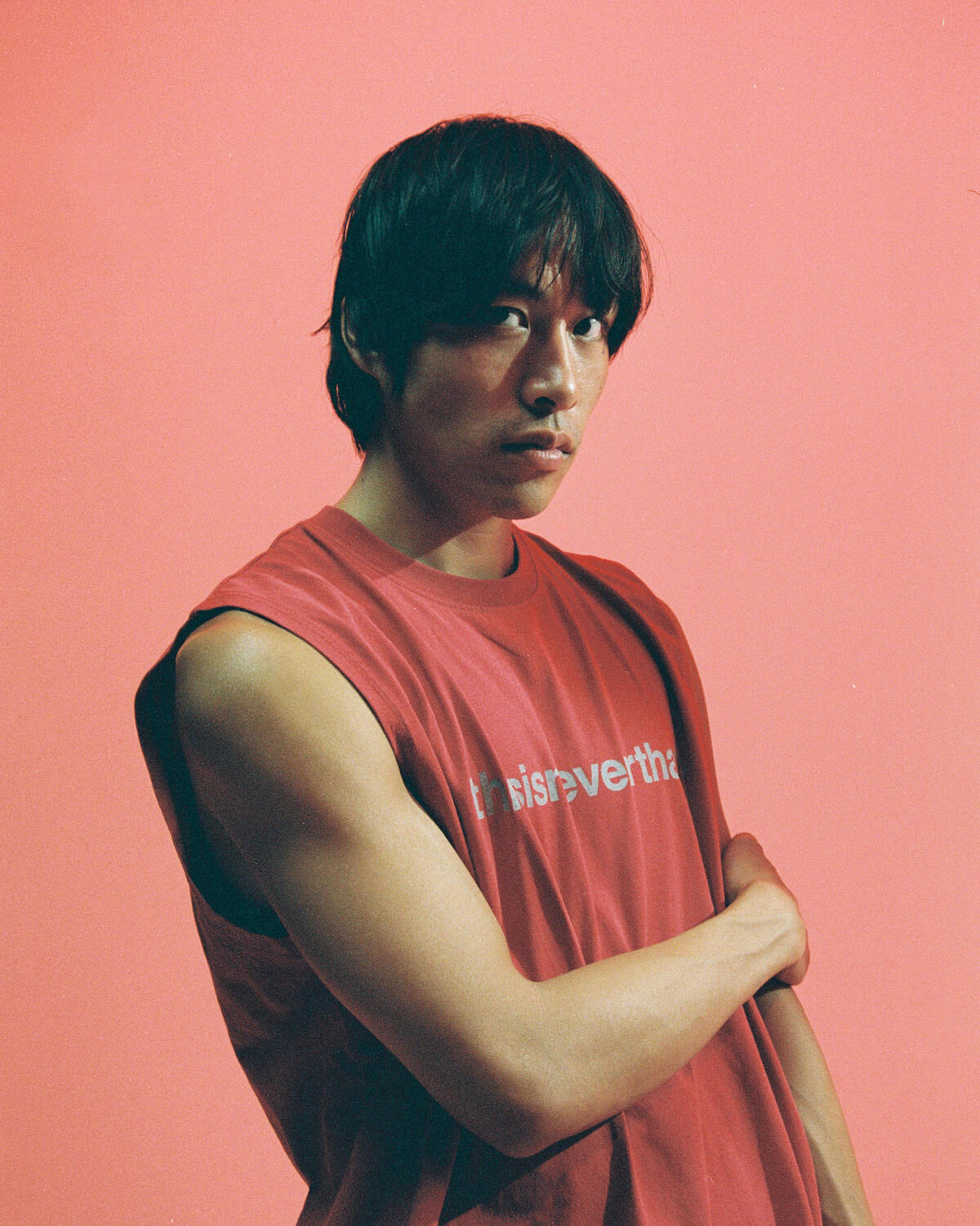 thisisneverthat T-Logo Sleeveless | TN241TTSST01-RED | AFEW